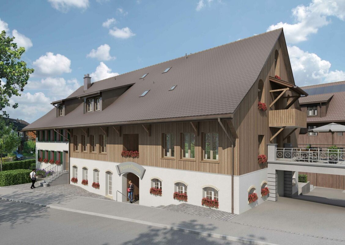 BEZUGSBEREIT AB DEZEMBER 2026! Landwohnen in Stadtnähe: Neubauwohnungen im Herzen des Dorfes Wermatswil -  Bild 9