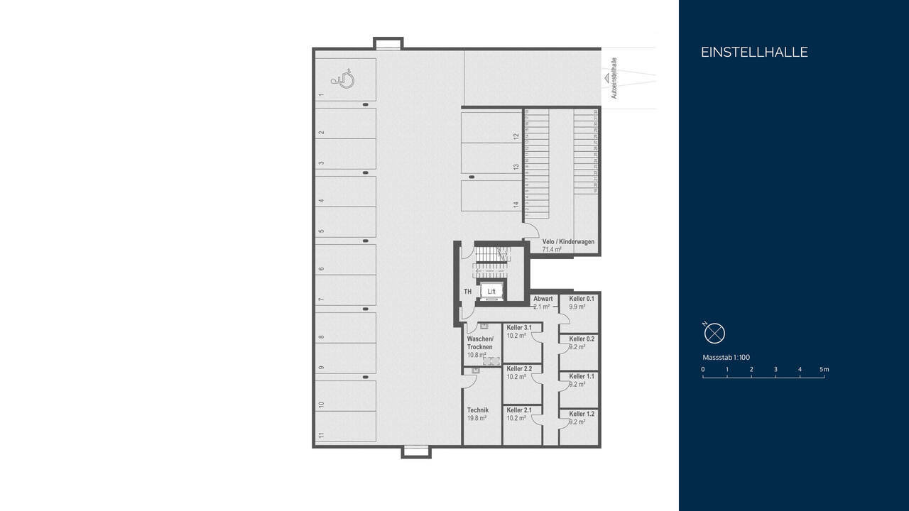 3½-Zimmer-Gartenwohnung - Wohnen mit Privatsphäre, Licht und Natur -  Bild 9
