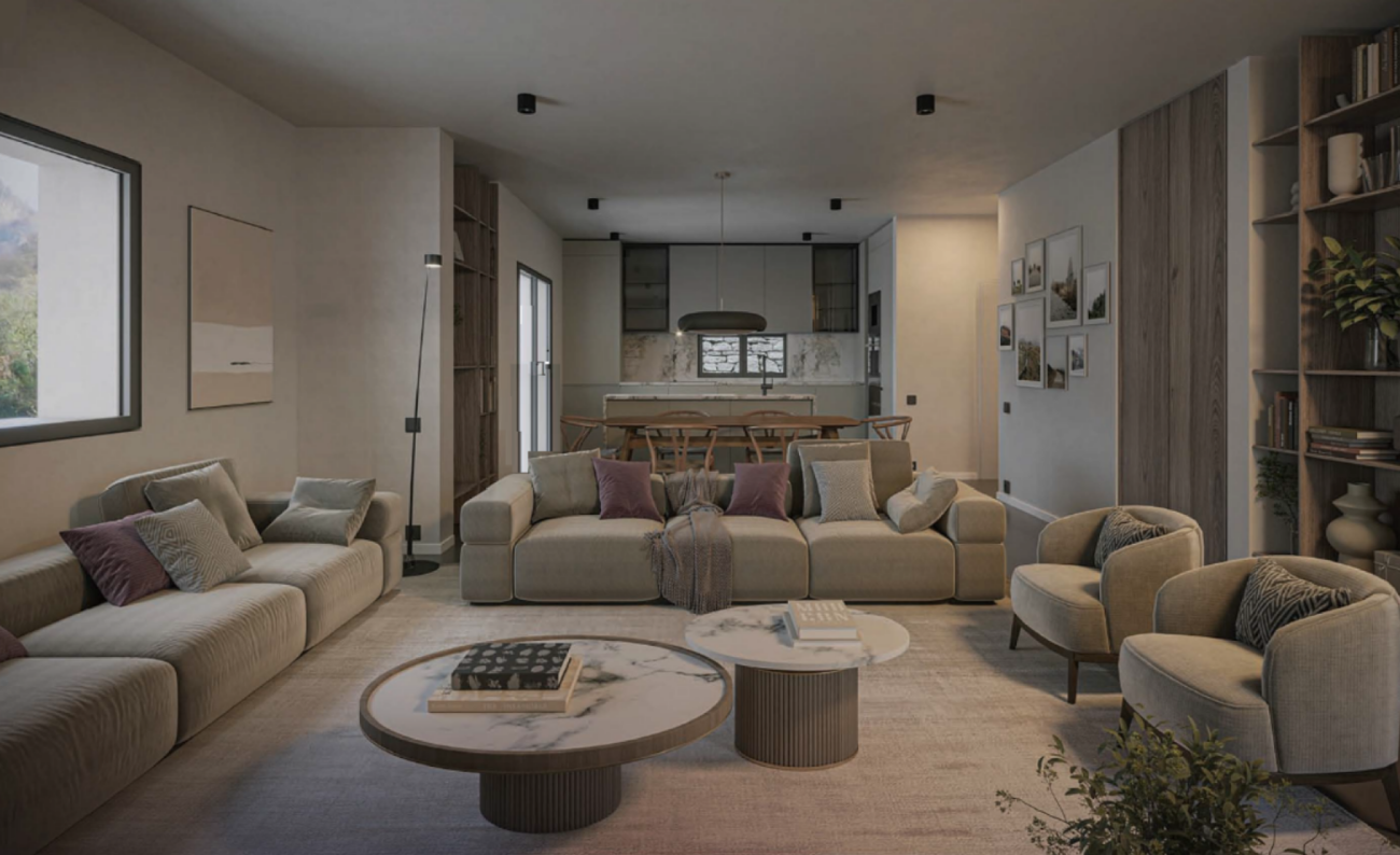 MELANO - VILLA IN COSTRUZIONE CON GIARDINO PRIVATO E AMPI SPAZI FAMILIARI -  Bild 2