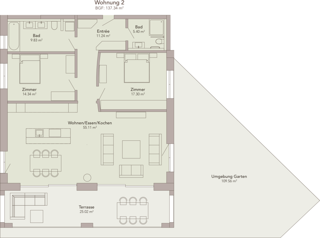 Mehrfamilienhaus "Chesa Lumina" Erstwohnsitz -  Bild 7