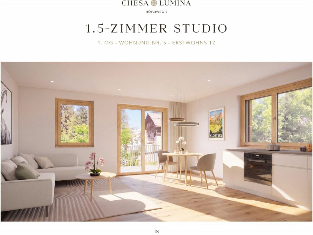 Mehrfamilienhaus "Chesa Lumina" Erstwohnsitz -  Bild 3