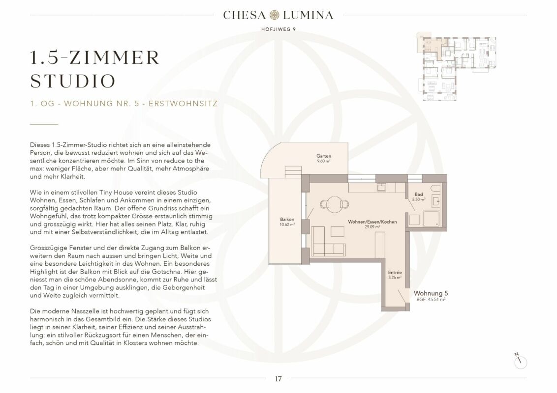 Mehrfamilienhaus "Chesa Lumina" Erstwohnsitz -  Bild 7