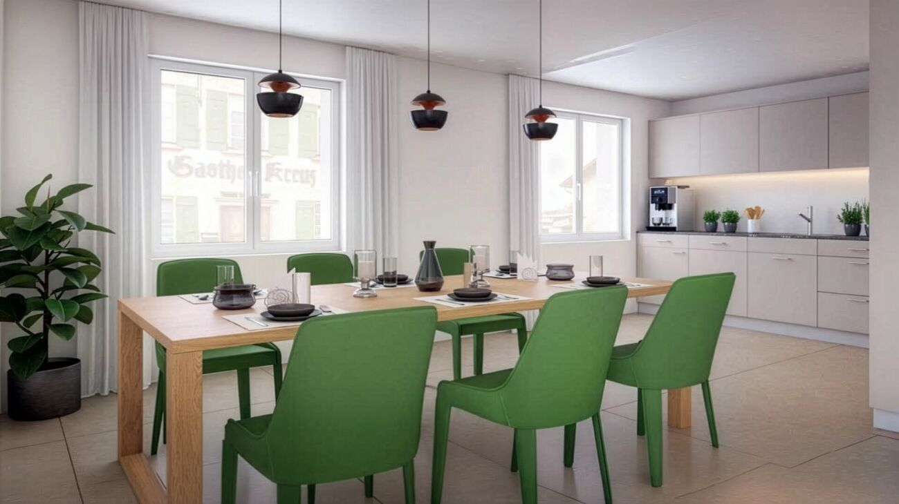 Neubau 4.5-Zimmer-Eigentumswohnung mit zwei Balkonen -  Bild 3