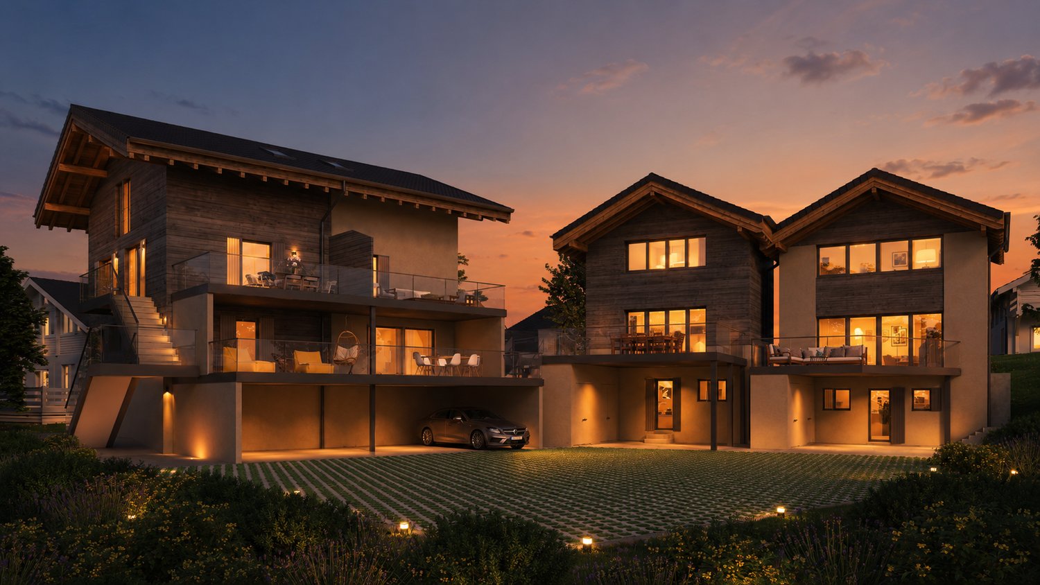 Magnifiques  3 1/2 en duplex de 114m2 chacun dans PPE  à Baar/Nendaz -  Bild 6