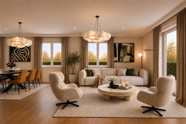 präsentiert eine großartige neue Wohnung mit 4,5 Zimmern auf einer Lawn Terrace -  Bild 5