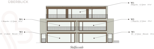 Hochwertige Neubauwohnung mit Süd-West-Balkon und modernem Ausbau in ruhiger Lage -  Bild 7