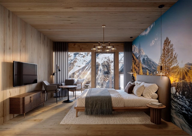 Studio mit 180° Bergsicht - Investment Objekt mit RMA -  Bild 2