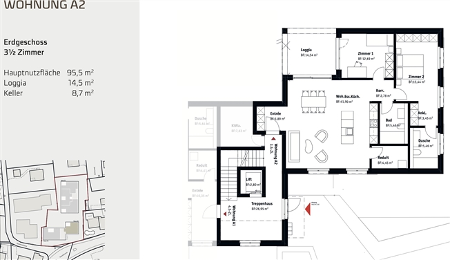 Exklusive 3.5-Zimmer-Erdgeschosswohnung im Neubau  Ihr neues Zuhause in Muri -  Bild 2