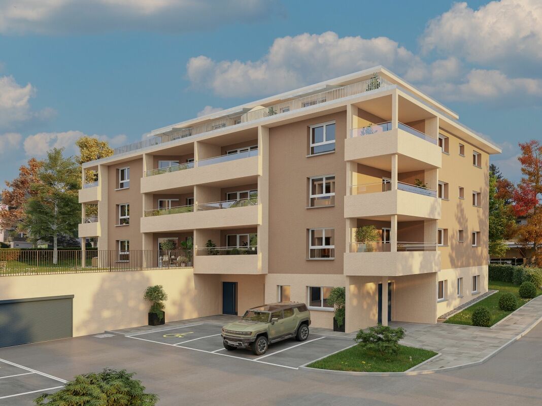WOHNPARK SÜD; 3.5 Zimmer Gartenwohnung Nr. 19 mit 180 m² Grünfläche -  Bild 2