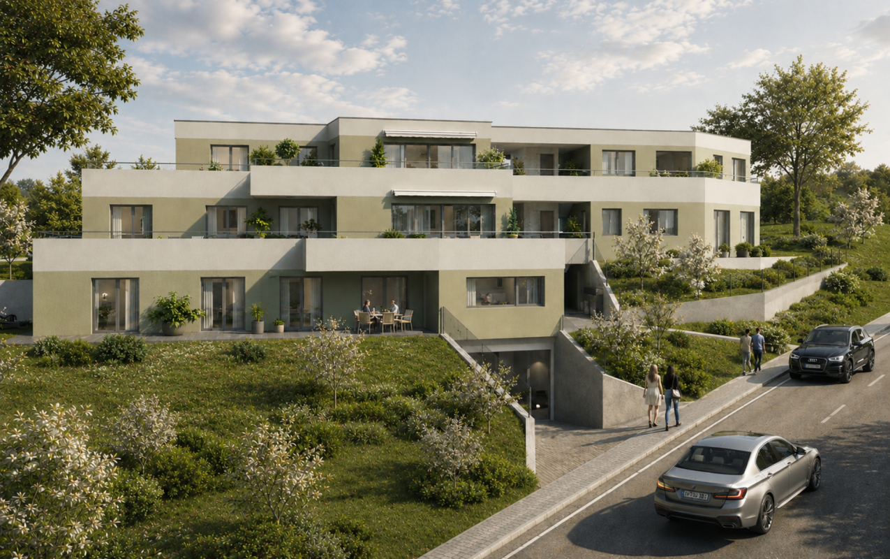 Grosszügige Terrassen-Wohnung mit Bergsicht und privatem Gartenanteil -  Bild 4