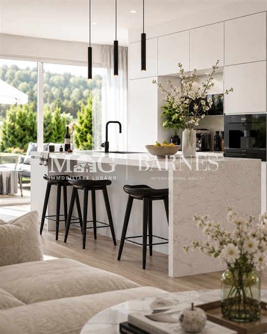 Collina d'Oro Neue 4,5-Zimmer-Wohnung mit privatem Garten -  Bild 3