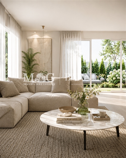 Collina d'Oro Neue 4,5-Zimmer-Wohnung mit privatem Garten -  Bild 4