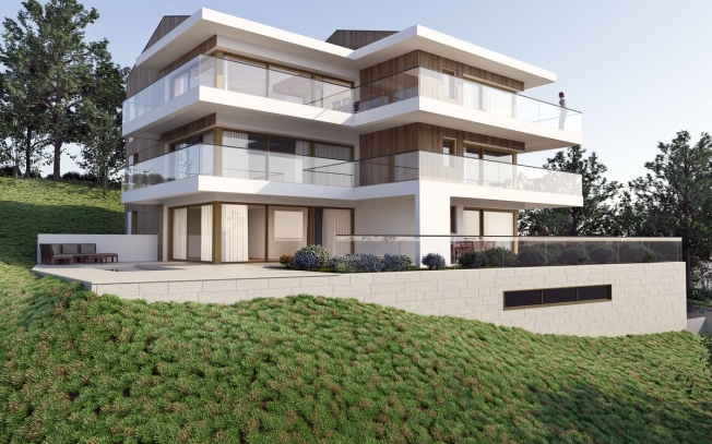 Projet neuf sur plan à Jongny - 4.5 pièces avec jardin et prestations haut de gamme -  Bild 1