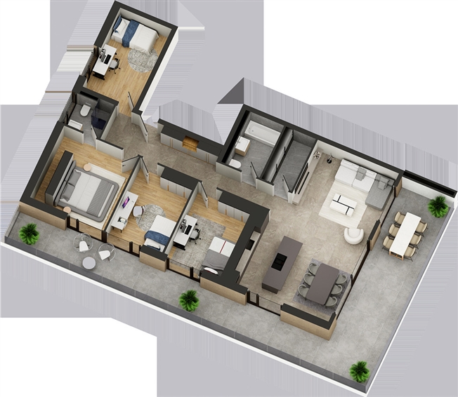 5.5 Zimmer auf Plan, modern und hell -  Bild 3