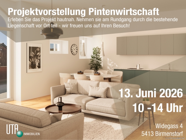 Pintenwirtschaft - Neues 6.5-Zimmer-Reiheneckhaus in geschichtsträchtiger Liegenschaft -  Bild 1