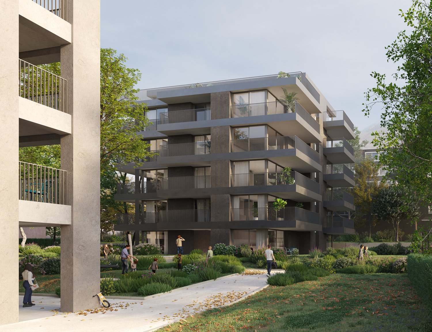 PREGASSONA – PARCO CERESIO, WOHNEN SIE MIT STIL UND KOMFORT (B.3.2) -  Bild 5