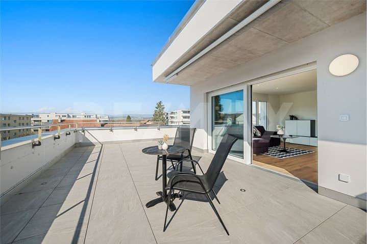 Magnifique attique meublé de 2,5 pièces avec terrasse de 65 m² à Avenches -  Bild 12