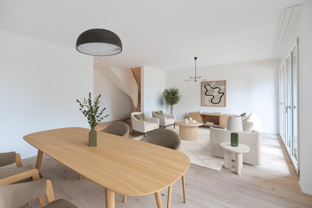 Neubau - exklusive 4.5-Zimmer-Maisonette mit 157 m² Wohnfläche in Zauggenried -  Bild 1