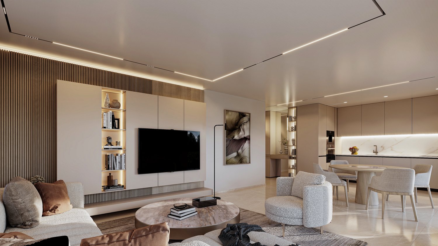 Prächtige 3,5-Zimmer-Neuwohnung mit Terrasse und eigenem Garten in Vouvry! -  Bild 1