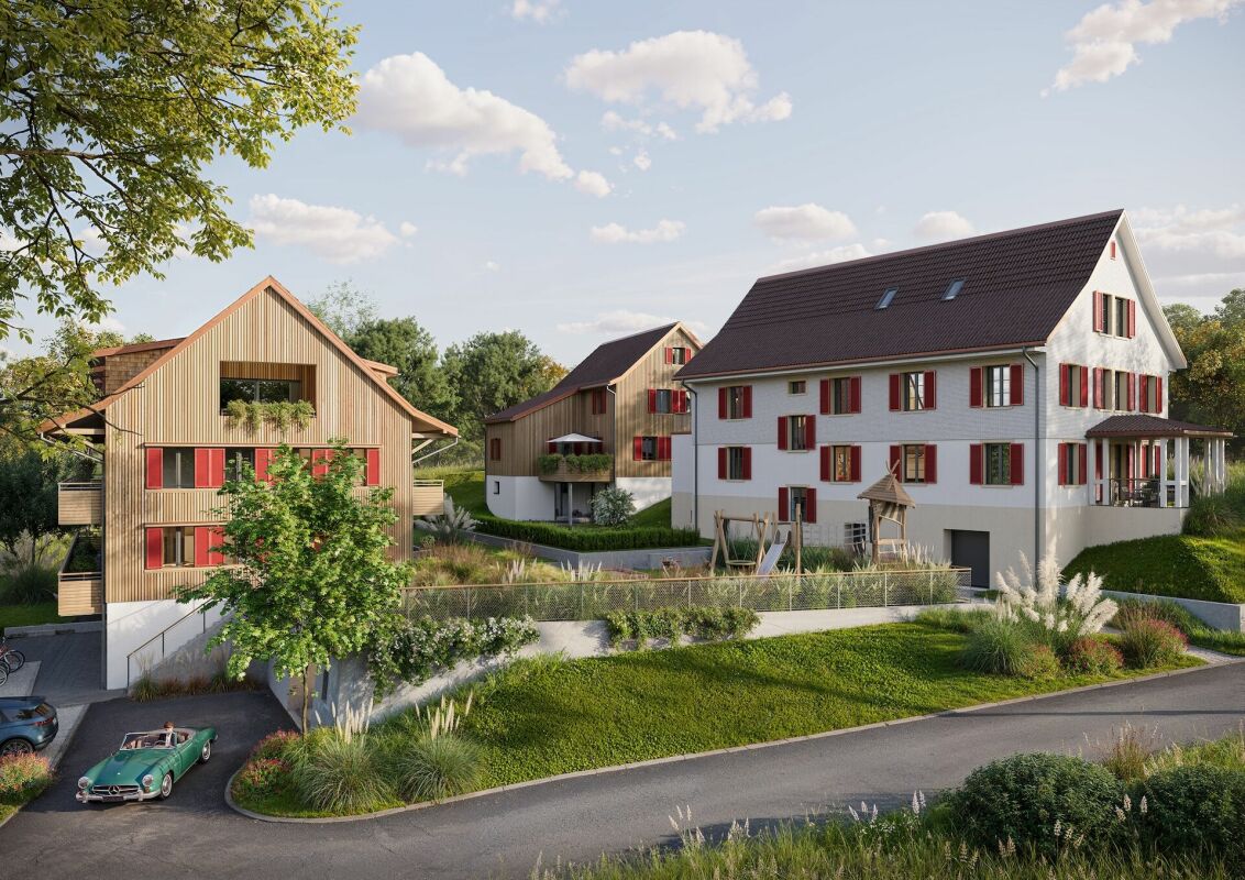 3.5 Zimmer Gartenwohnungen im wunderschönen Hagenwil -  Bild 1