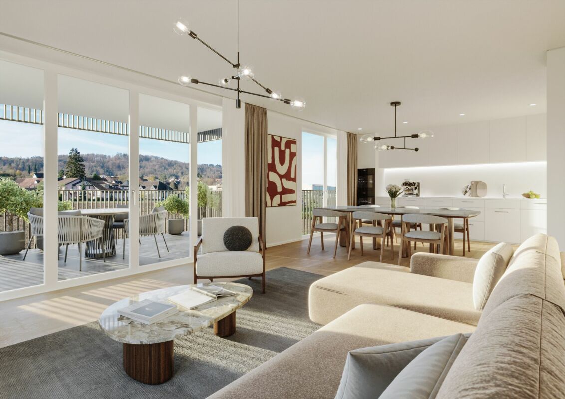 Charmante 3.5-Zimmer Neubauwohnung in Stein am Rhein -  Bild 3