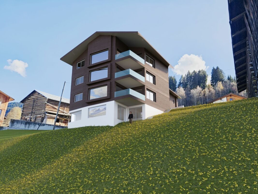 Neubau "Chasa Pilavarda" - 4.5 Zimmer-Wohnung im Dachgeschoss -  Bild 1