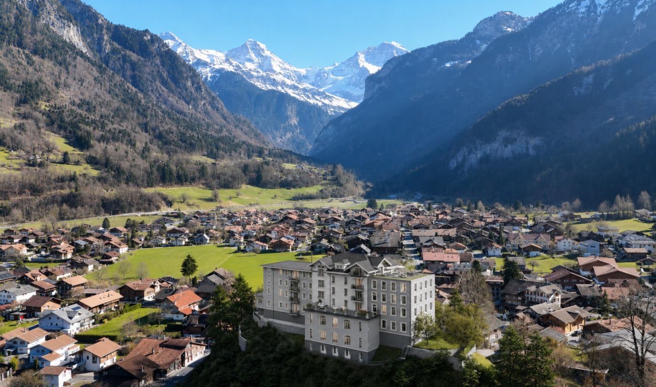 Neue 2.5-Zimmerwohnung Nr. 16 im Mehrfamilienhaus Schönbühl 360° in Wilderswil -  Bild 9