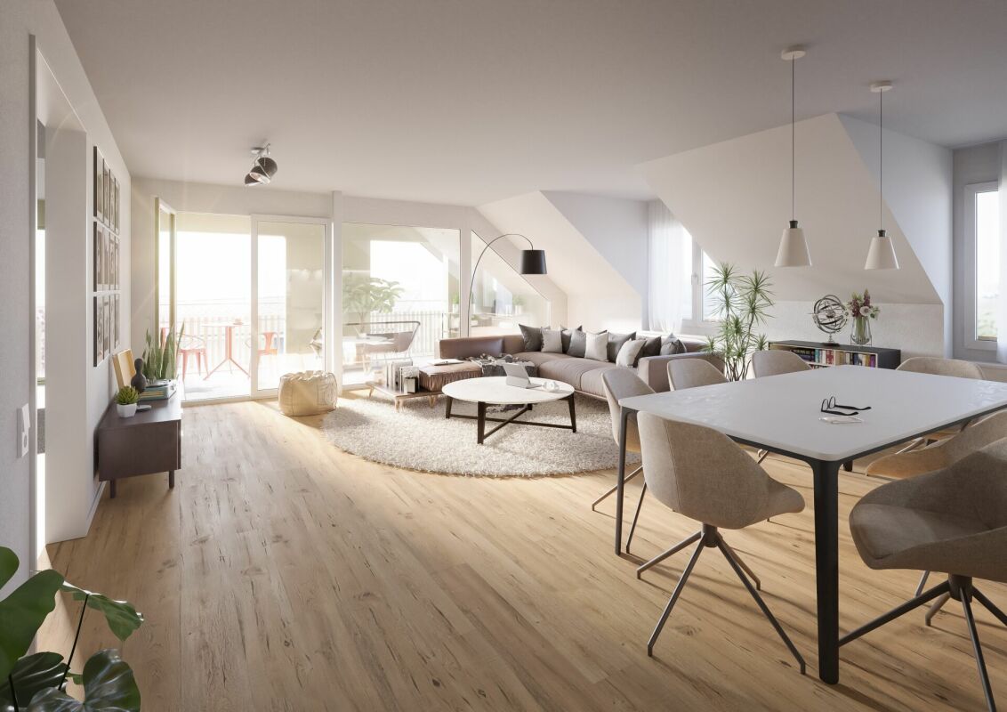 Neubau Maisonette-Traum: 4.5 Zimmer-Wohnung mit "Haus-Feeling" -  Bild 1