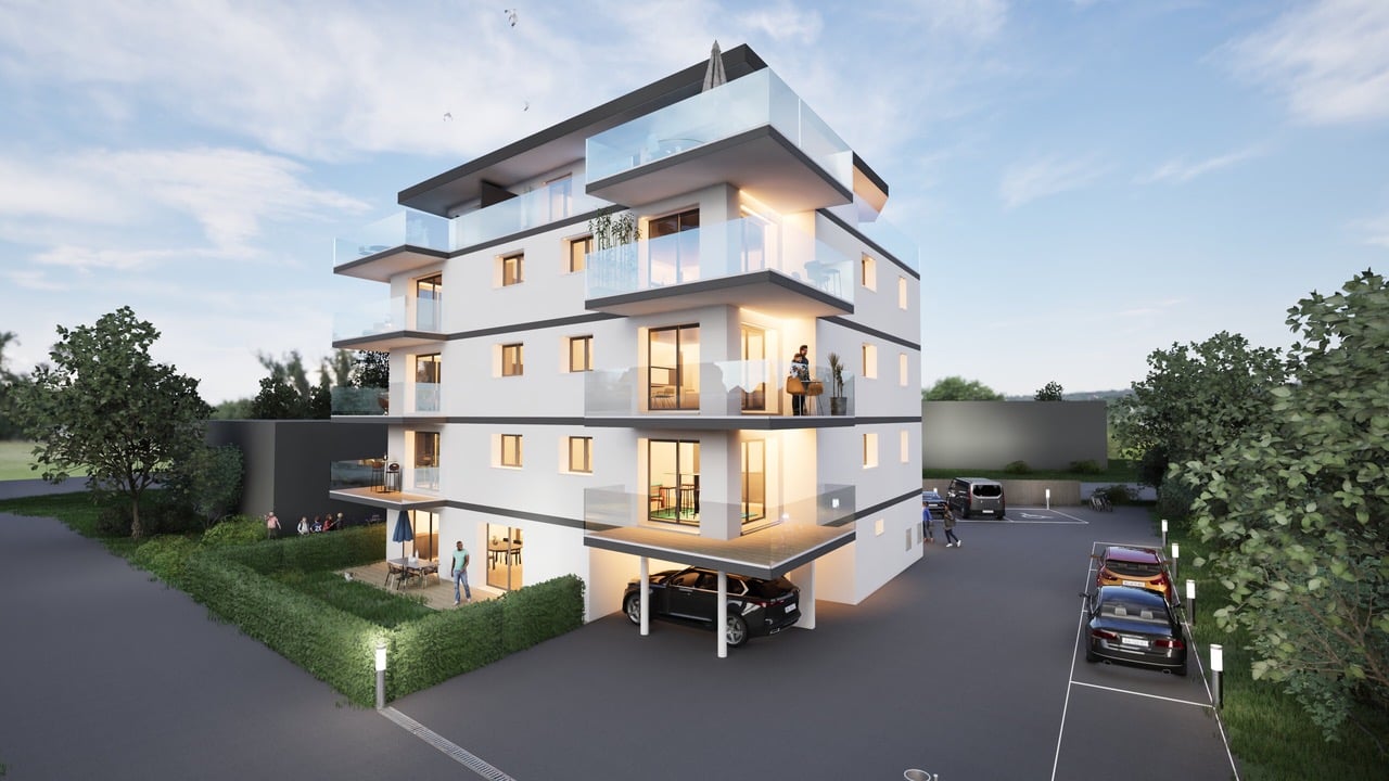 Schönes neues Apartment im Erdgeschoss mit großer Gartenoberfläche in Saxon! -  Bild 9