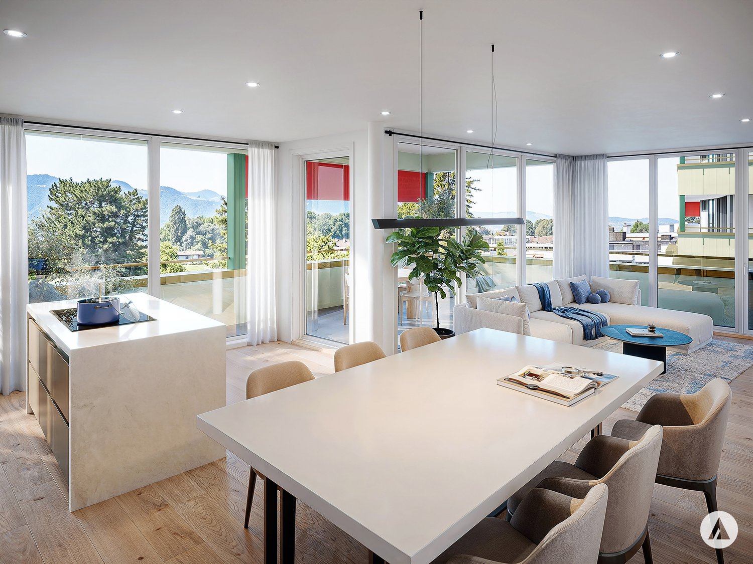 Neubauprojekt Gwattmoos: 3½-Zimmerwohnung im 1. OG -  Bild 2