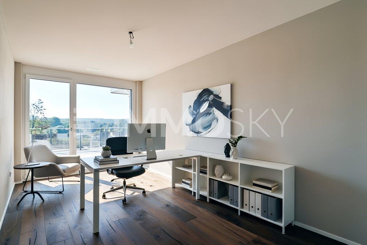 Eine Symphonie von modernem Wohnen und Natur - Arbeiten leicht gemacht