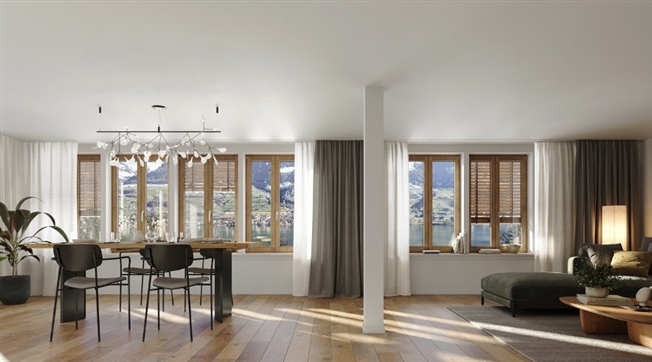 Traumhaftes Wohnen am Sarnersee  Neubau-Duplex mit Seeblick -  Bild 4