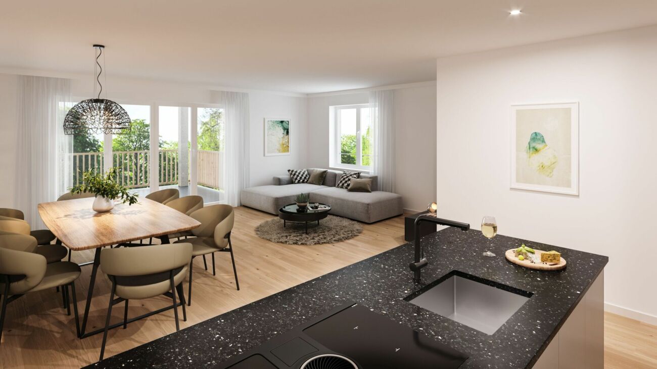 Neubau - Erstbezug / 4½-Zi.-Maisonette-Wohnung Dachgeschoss -  Bild 1