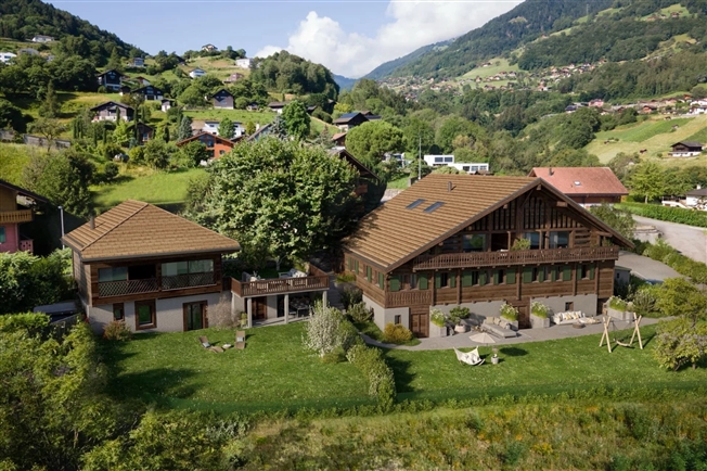 Neues Bauprojekt in Choëx – Wohnungen und Villa -  Bild 1