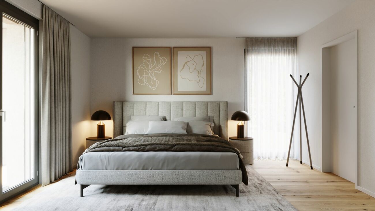 4.5-Zimmer-Neubauwohnung mit atemberaubender Aussicht -  Bild 3