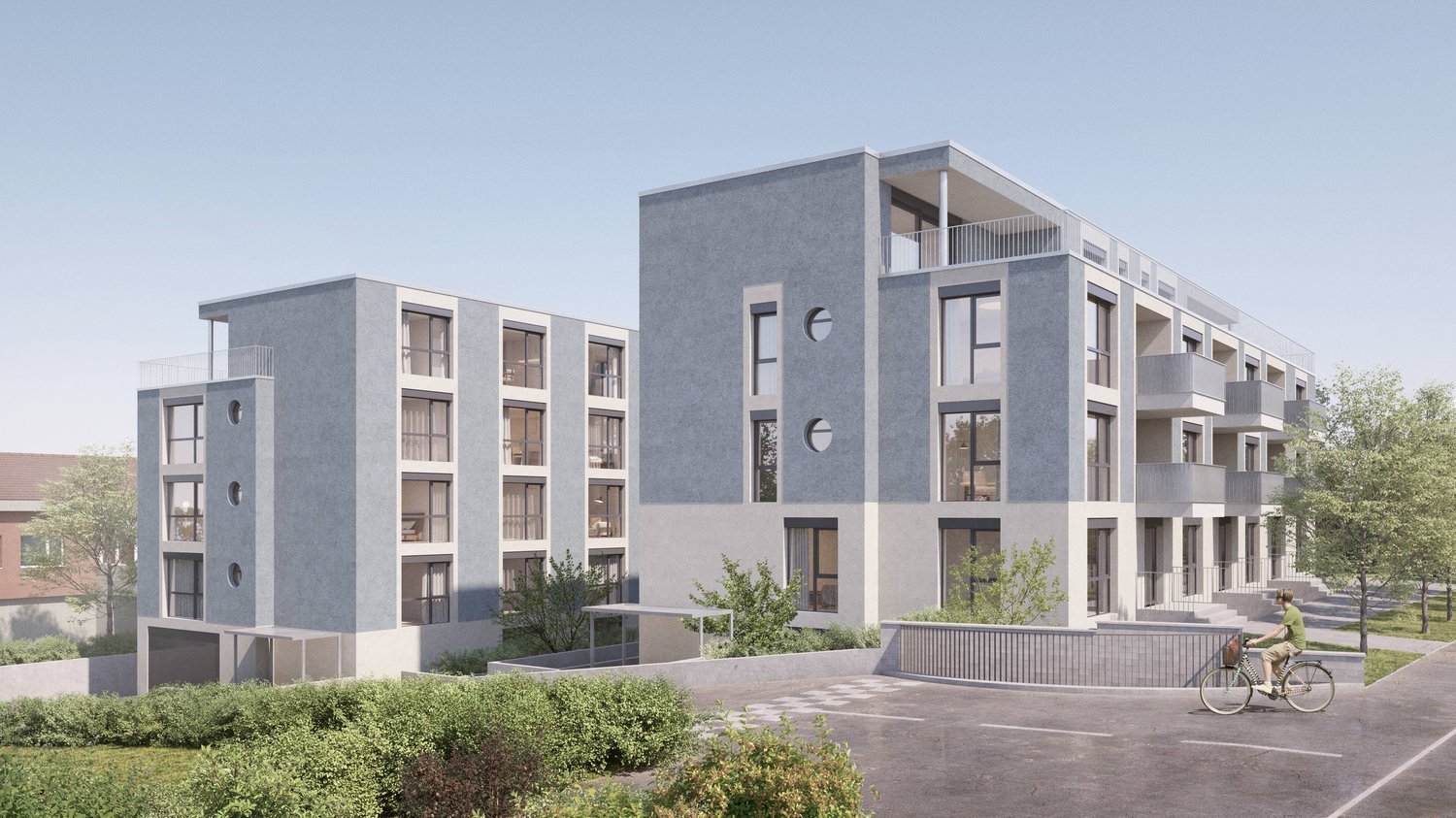 Neubau 3.5-Zimmer-Attikawohnung mit Aussicht in Nottwil -  Bild 1