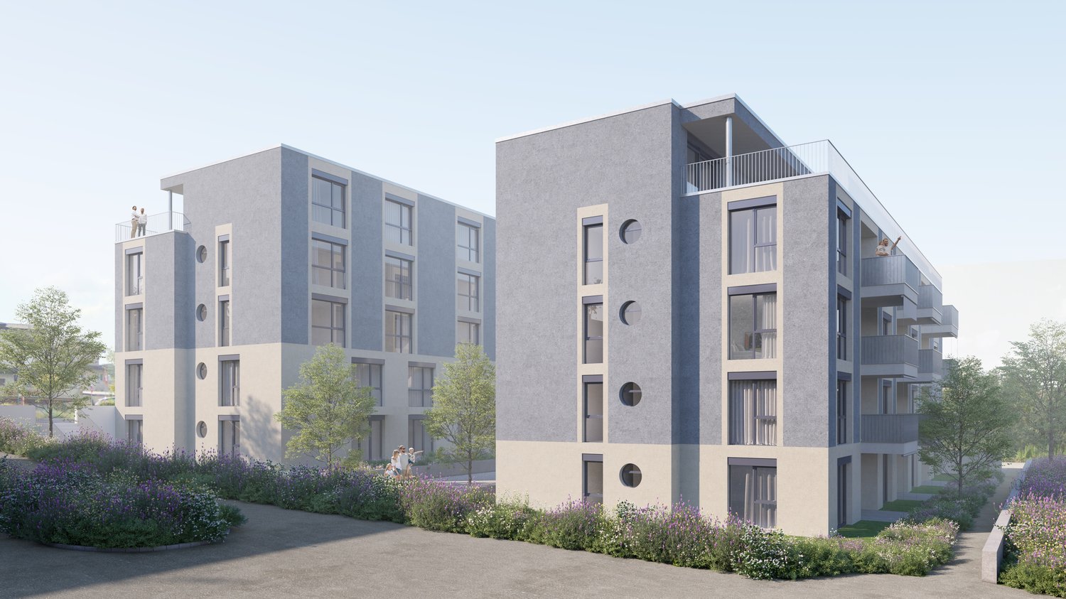 Neubau 3.5-Zimmer-Attikawohnung mit Aussicht in Nottwil -  Bild 3