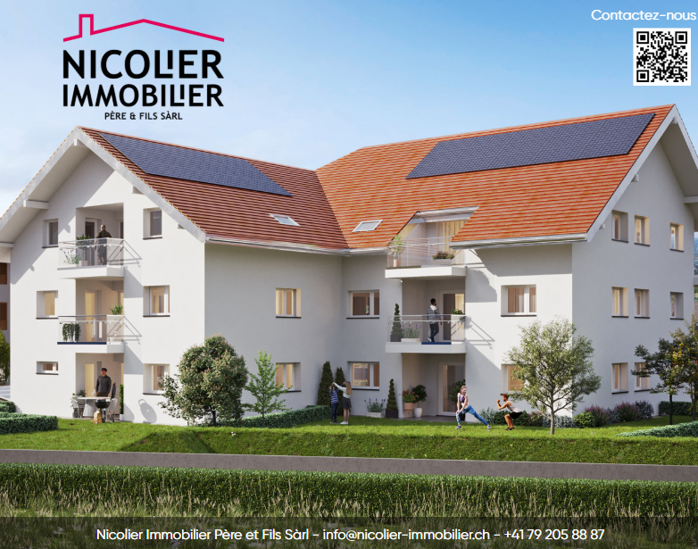 Neue 2.5-Zimmer-Wohnung in Corcelles-près-Payerne -  Bild 1