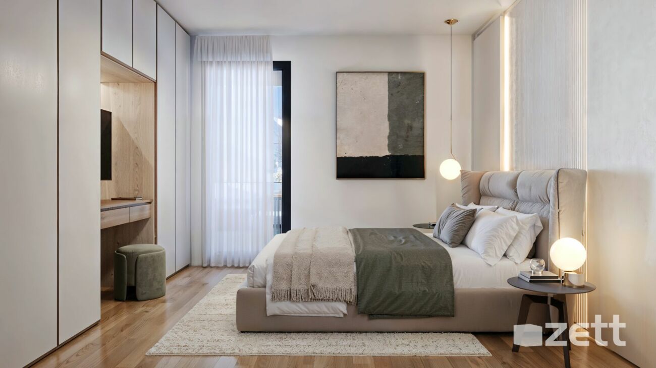 Vezia - Residenza Platanus - Neues 2.5-Zimmer-Apartment im 1. Stock -  Bild 1