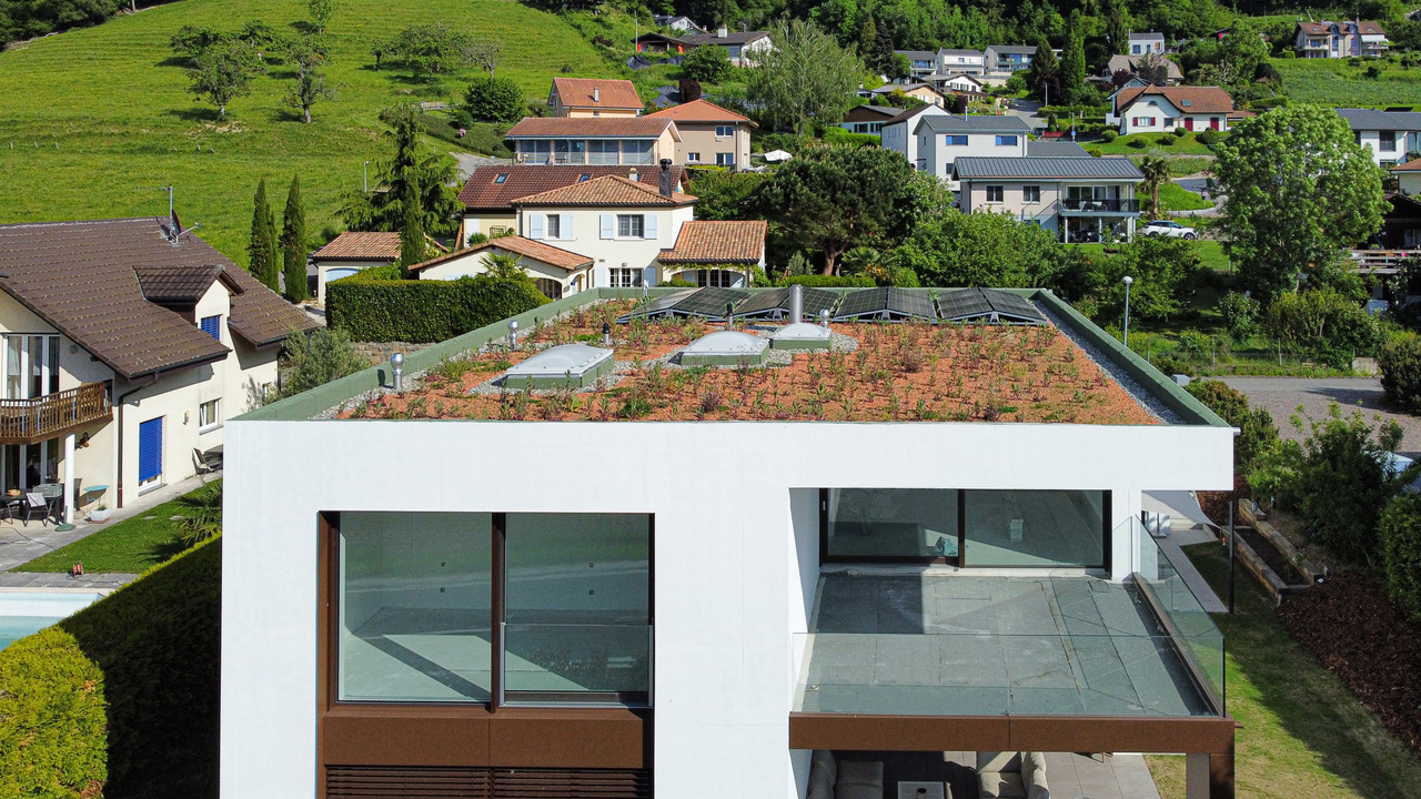 Cheyres, zu verkaufen, wunderschönes Attikapartment mit 190 m2 und Blick auf den See! -  Bild 5