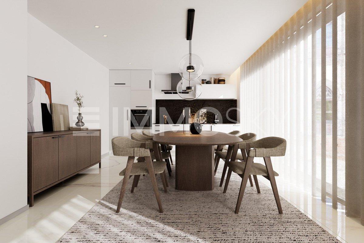 RESERVE - Geräumiges 4.5-Zimmer-Duplex-Neubau mit großer Terrasse! - Spacieuse cuisine ouverte
