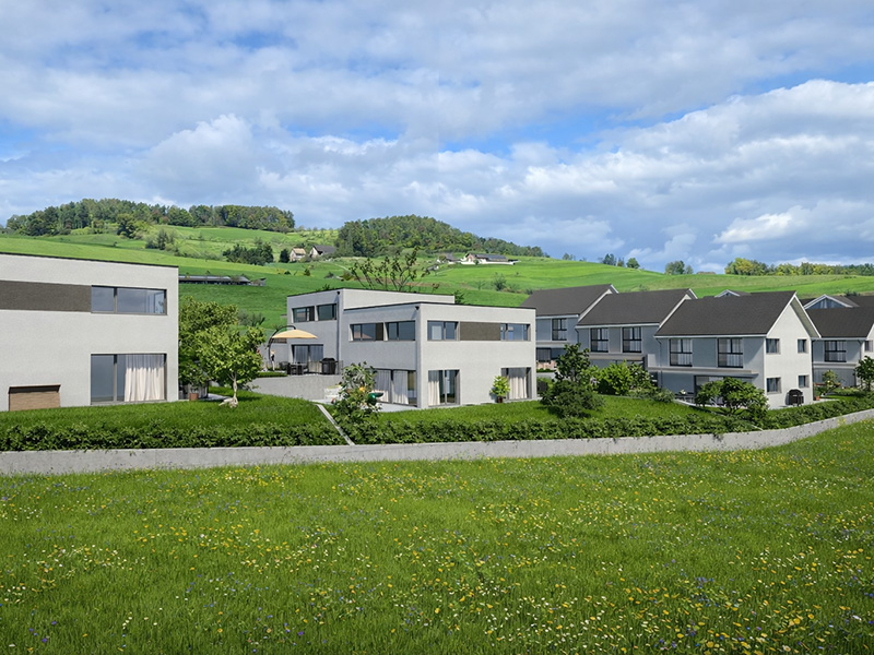 NEUBAU SECHS REIHENEINFAMILIENHÄUSER, NIEDERDORF -  Bild 11