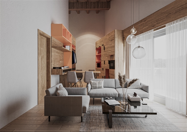 Luxus-Neubauwohnung zum Verkauf in La Tzoumaz. -  Bild 1