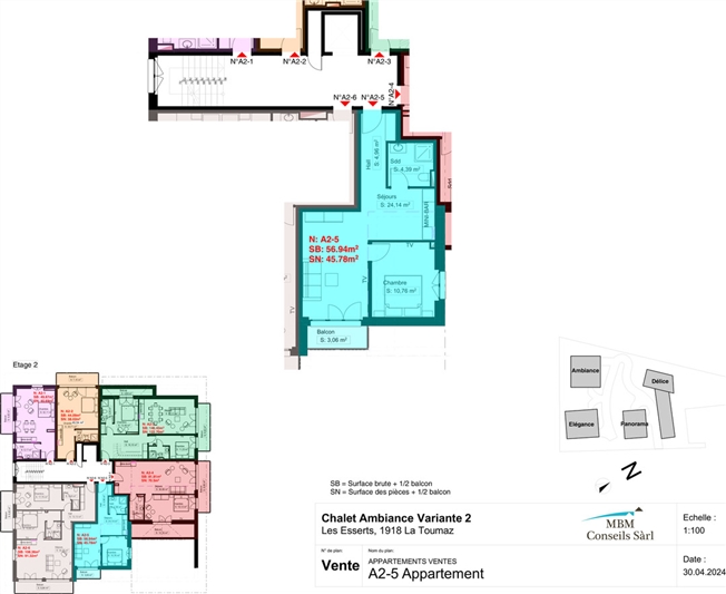 Luxus-Neubauwohnung zum Verkauf in La Tzoumaz. -  Bild 2