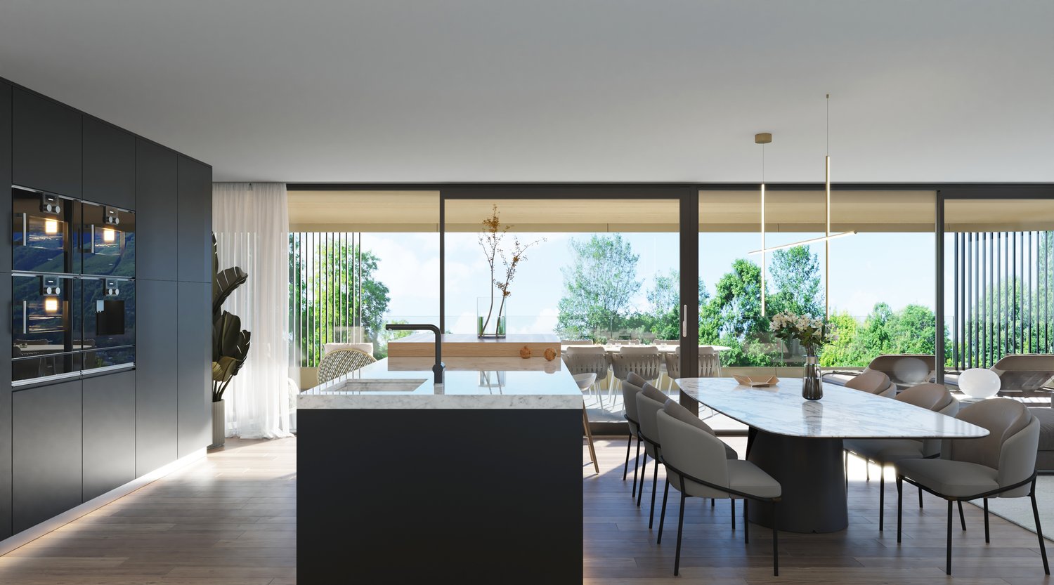 Verkauf in Locarno - Neue Residenz "Central Park", 2.5-Zimmer-Wohnung -  Bild 7