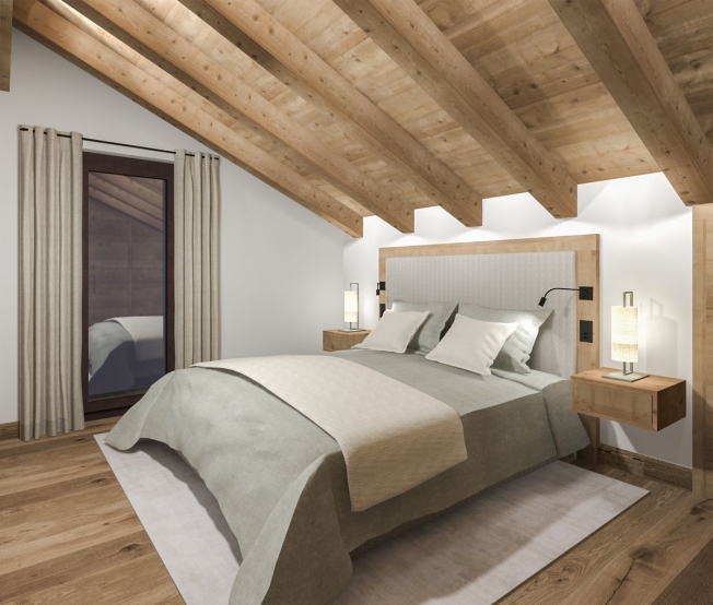 3.5 Zimmerwohnung Maisonette im Dachgeschoss im Haus Madrisa Stern -  Bild 10