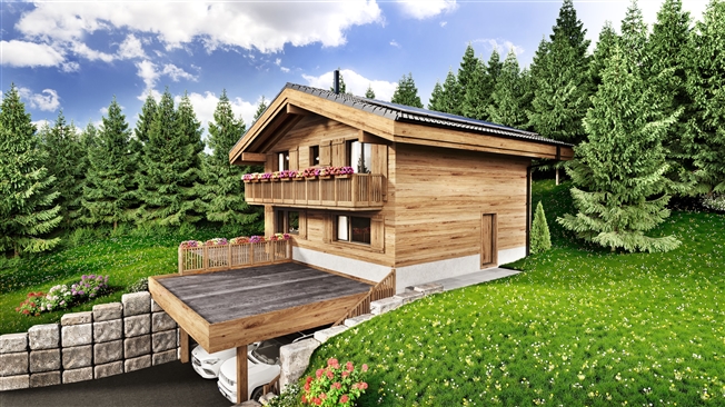 Hervorragendes neues, freistehendes Chalet mit 5,5 Zimmern -  Bild 2