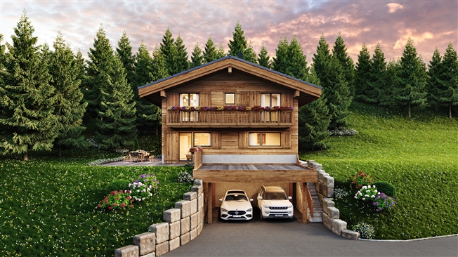 Hervorragendes neues, freistehendes Chalet mit 5,5 Zimmern -  Bild 3