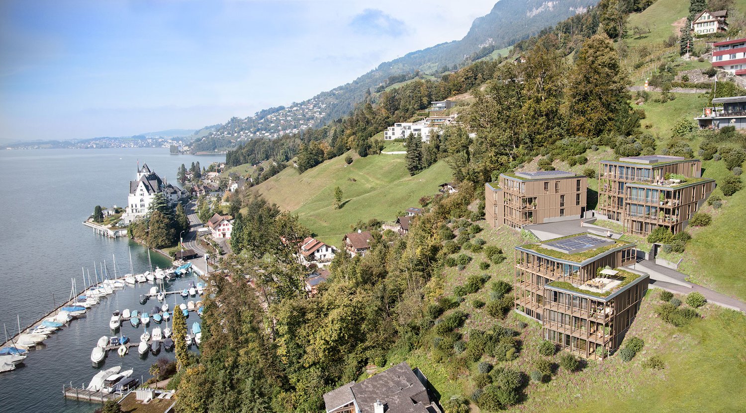 Exklusive 4.5-Zimmer-Attikawohnung in Vitznau – Wohnen mit Seeblick -  Bild 2