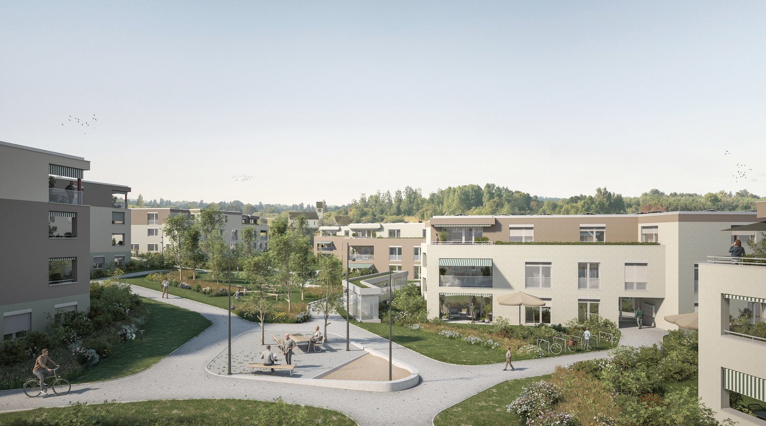 Neubauprojekt Schachenweid - Garten Maisonettewohnung - Zuhause zwischen Stadt und Natur -  Bild 6